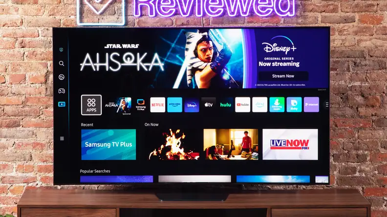Home screen for TV Plus
