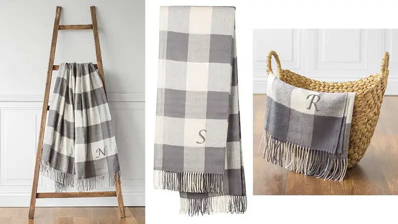 Nordstrom Monogrammed Blanket