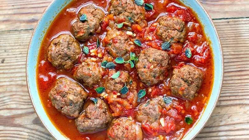 Instant Pot Italian Tomato Meatballs Recipe
