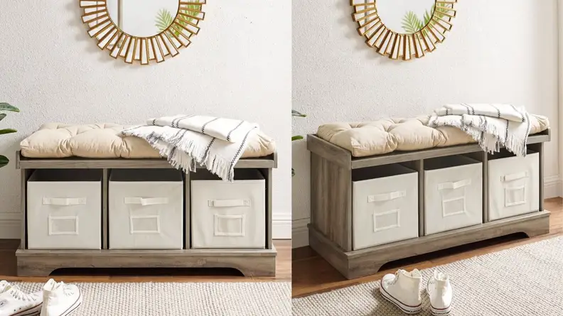 Front Storage Bench