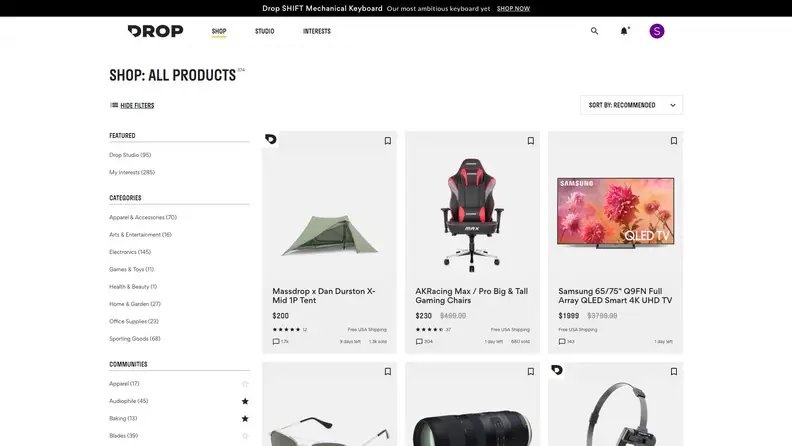 Drop Shop Screenshot