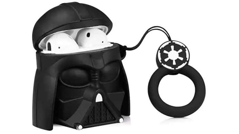 A case that looks like Darth Vader.