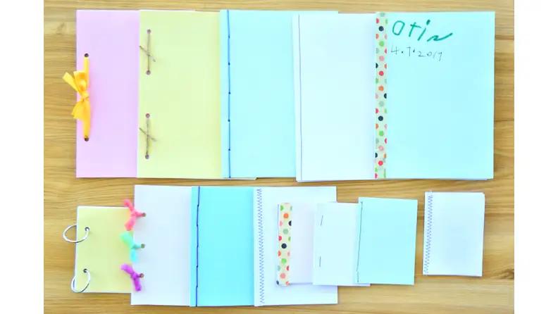 Collect her favorite photos in a beautiful hand-stitched book.