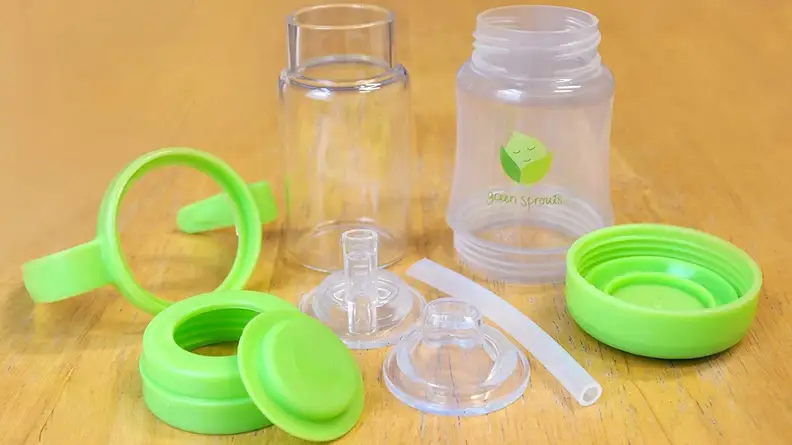 Parts of a sippy cup