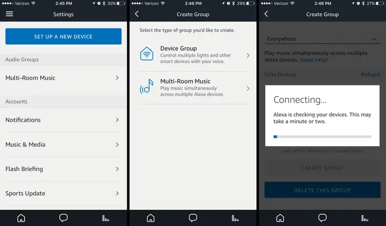 Setting up multi-room audio support for Alexa is simple and easy.