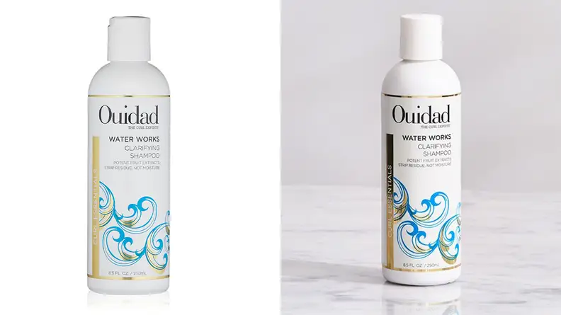 A photo of the Ouidad Water Works Clarifying Shampoo.