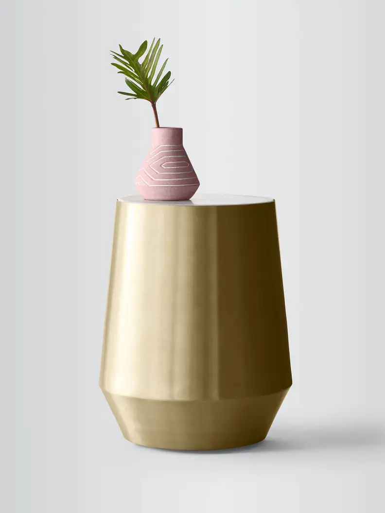 A versatile gold side table