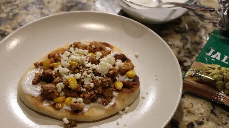 Both my boyfriend and I really enjoyed these flatbreads.