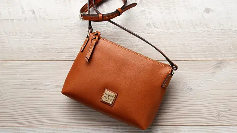 A Dooney & Bourke handbag, which you can get on the QVC website.
