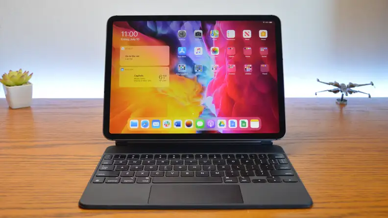 iPad Pro with keyboard