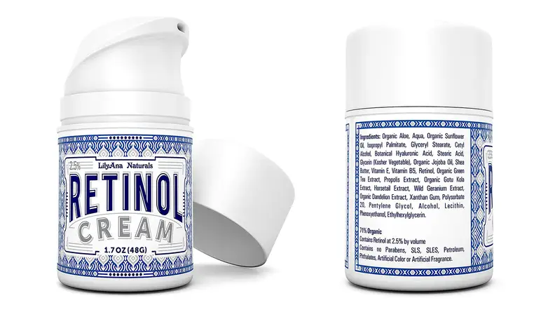 A photo of the LilyAna Naturals Retinol Cream Moisturizer.