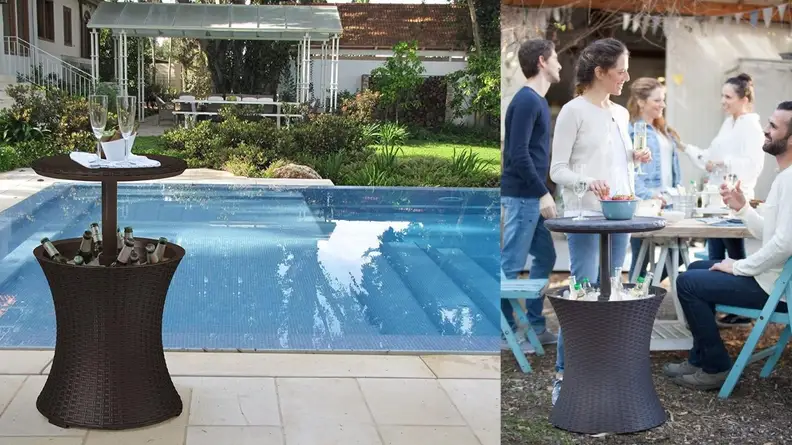 Keter cooler table