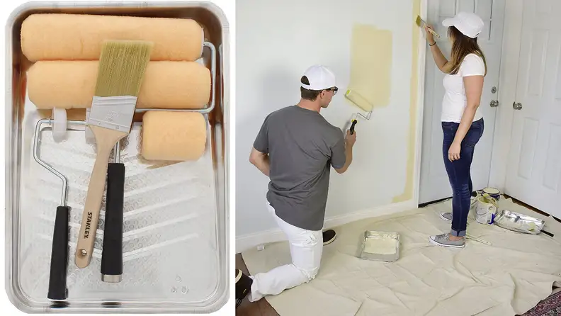 If you're planning to paint any walls, buy this kit first.