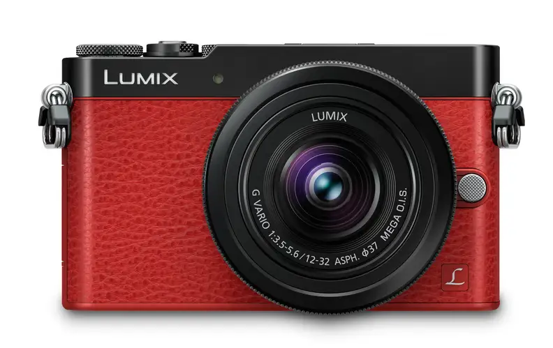 The new GM5 comes in a snazzy black-and-red color scheme.