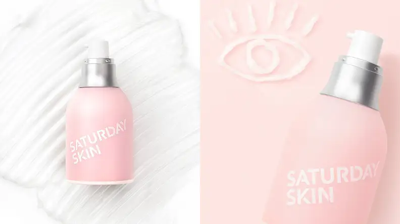 A photo of the Saturday Skin Wide Awake Brightening Eye Cream.