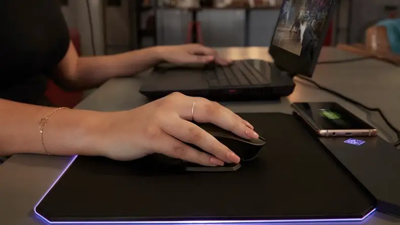 Black mousepad