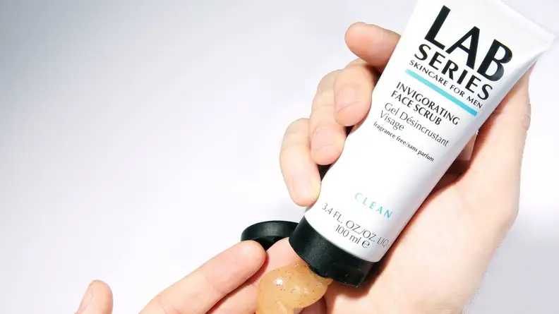You can clear out clogged pores with this refreshing facial scrub.