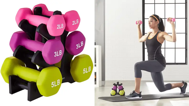 AmazonBasics Neoprene Dumbbells