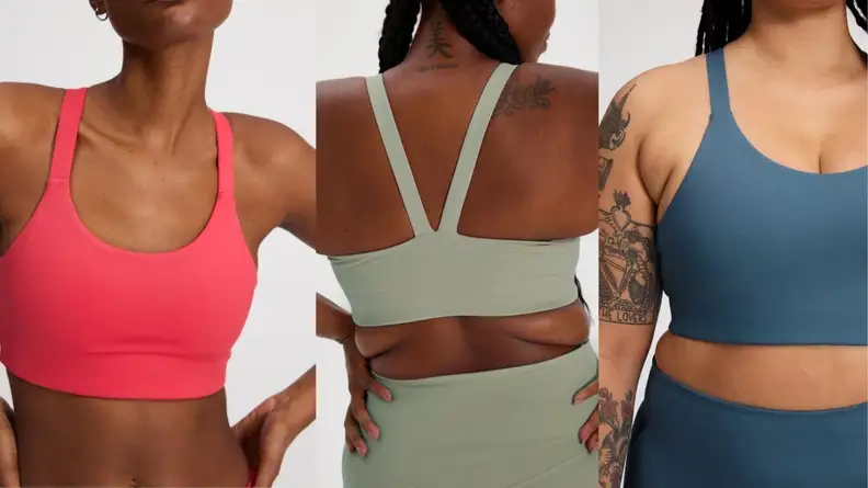 Girlfriend Collective Supportive Sports Bra for Running