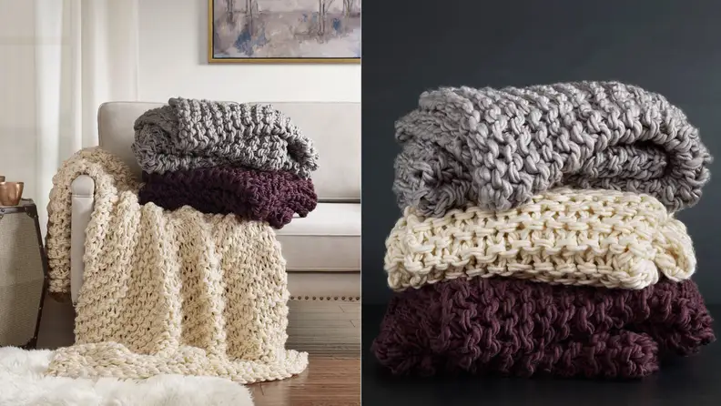 Target Chunky Knit Throw