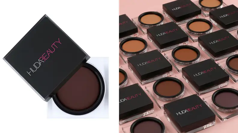 The Huda Beauty Tantour Contour Bronzer Cream in Rich.