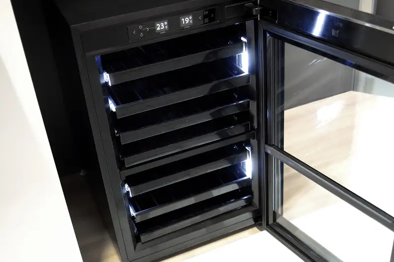 Haier Wine Fridge Doors Open