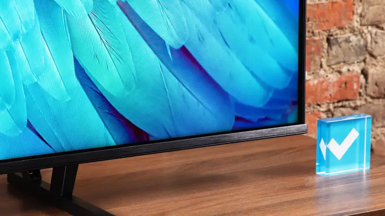 A corner of the Hisense U8K.