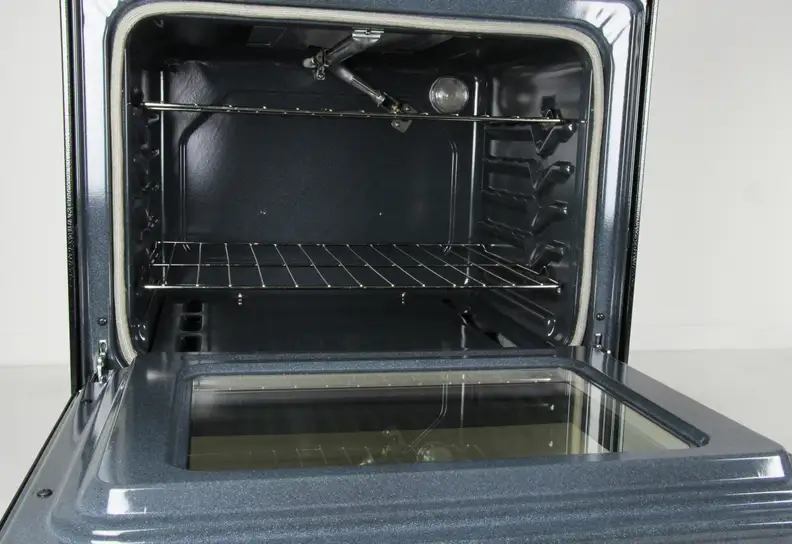 oven cavity and two standard racks