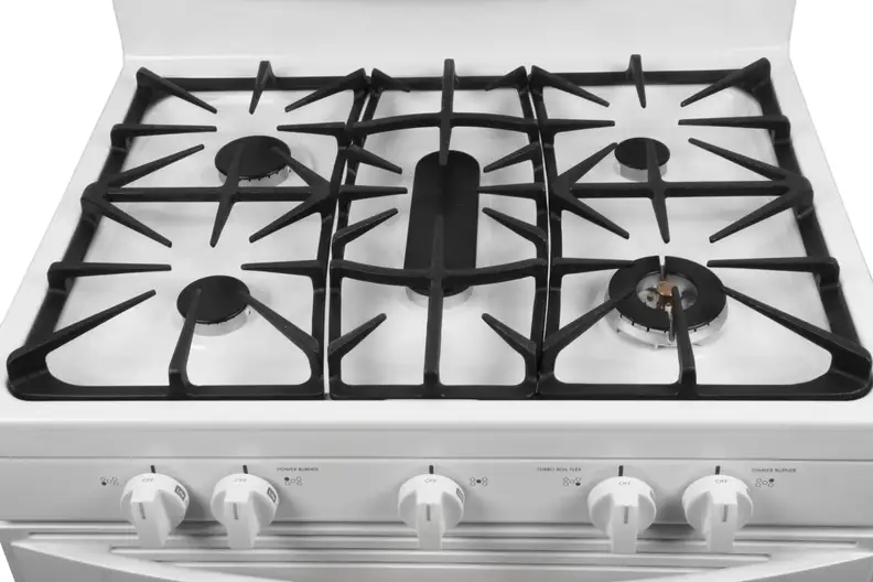 The Kenmore 75232's rangetop