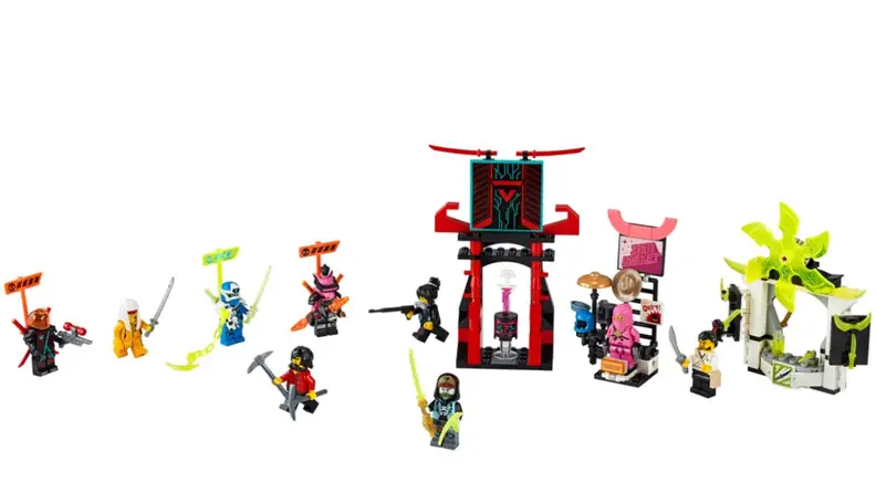 The Gamer's Market set from Lego Ninjao