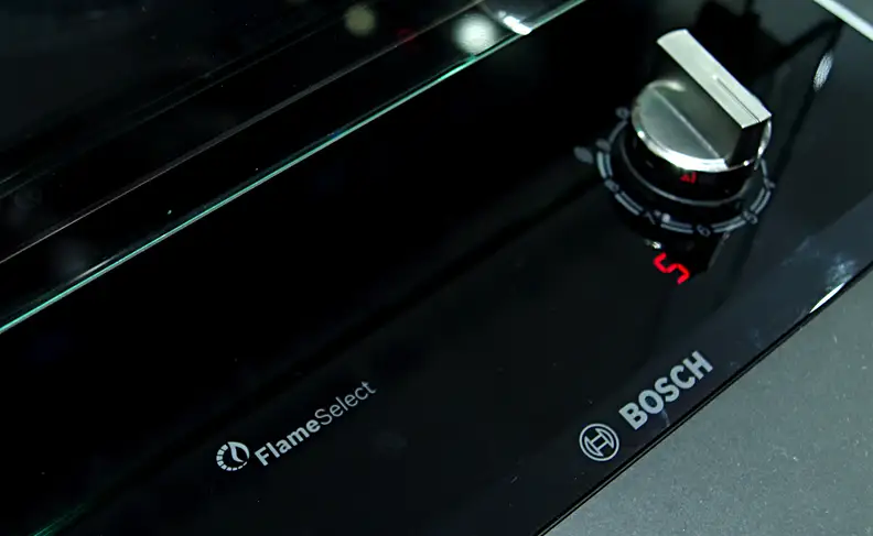 Bosch Cooktop with Digital Display