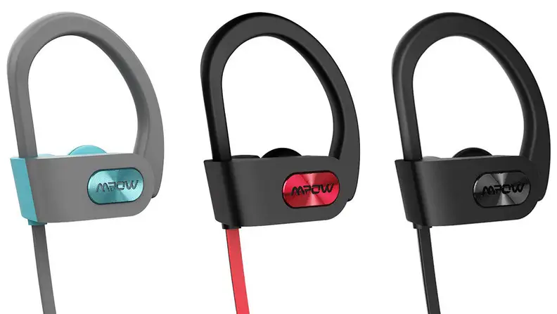 The Mpow Flames come in all black, blue, and black and red color combinations.