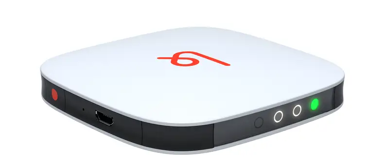 The Karma charges with a micro USB.