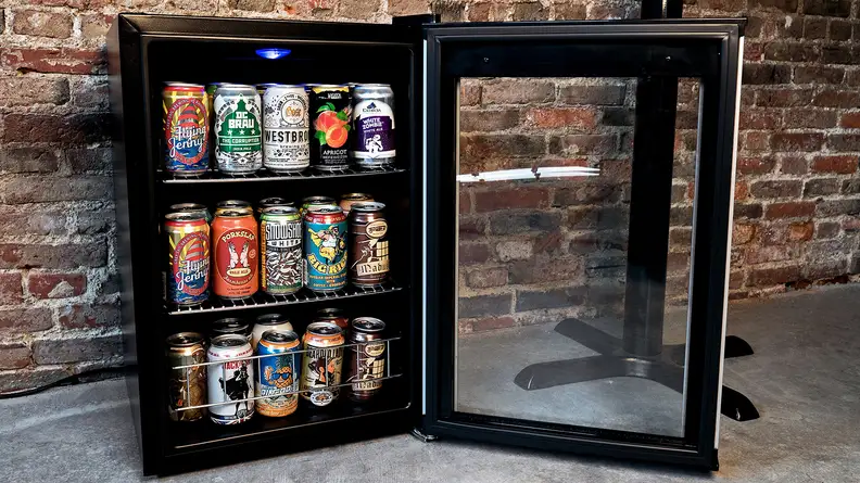 A photo of the Wine Enthusiast Evolution Series Beverage Center.