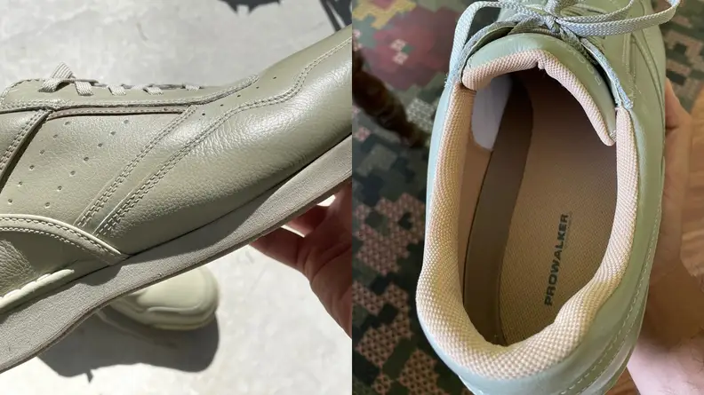 poorly stitched M7100 Prowalker, midsole coming apart on M7100 Prowalker