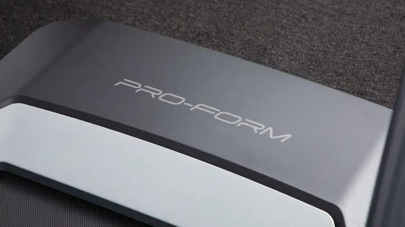 Close-up shot of the ProForm logo.