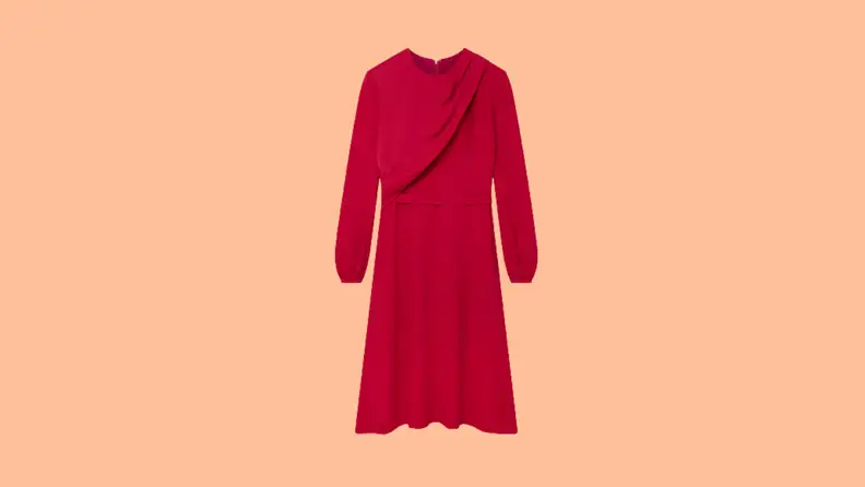 A red dress.