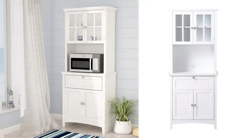 Add more cabinet space to your kitchen with this freestanding unit.