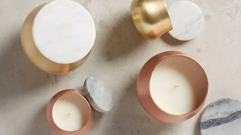 Metal candles
