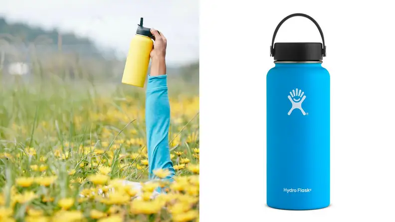 Hydro Flask Double Wall Vacuum Insulated Stainless Steel Leak Proof Sports Water Bottle