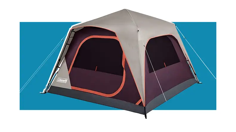 A Coleman Skylodge tent.