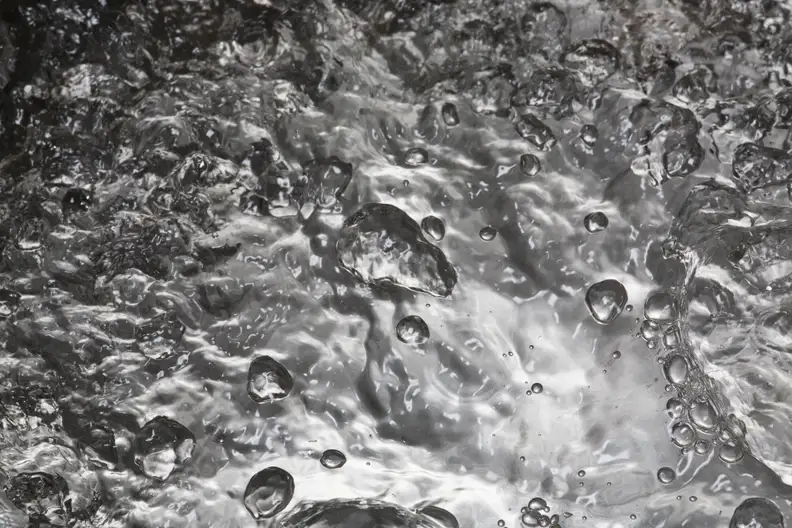 boiling water