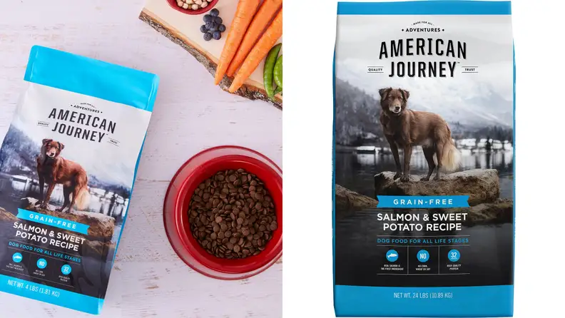 American Journey Salmon & Sweet Potato Recipe Grain-Free Dry Dog Food