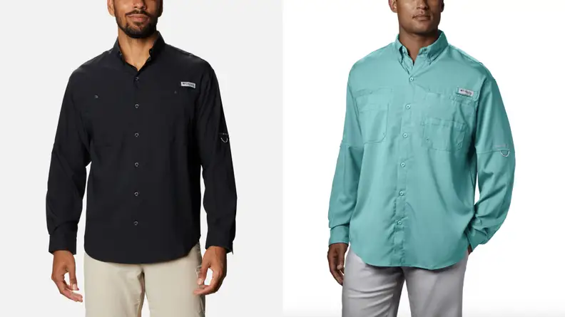 Columbia fishing shirt