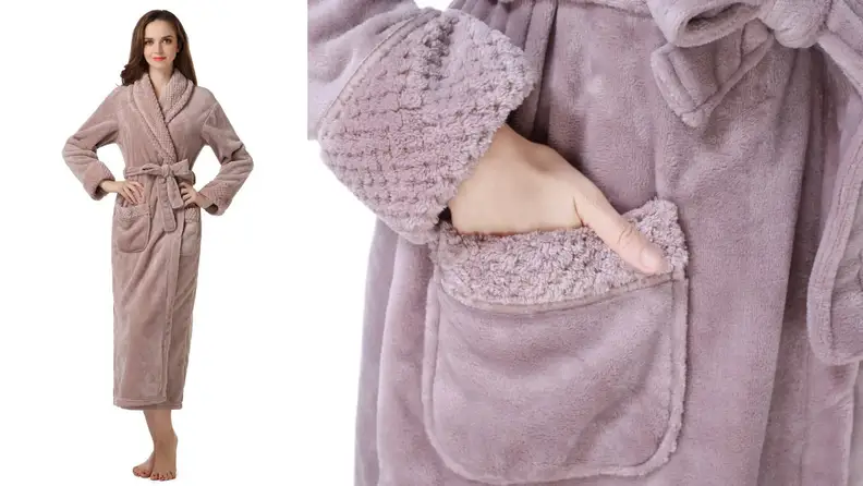 The chic details on this robe make it stand out from the rest.