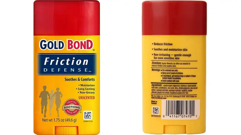 Gold Bond friction defense