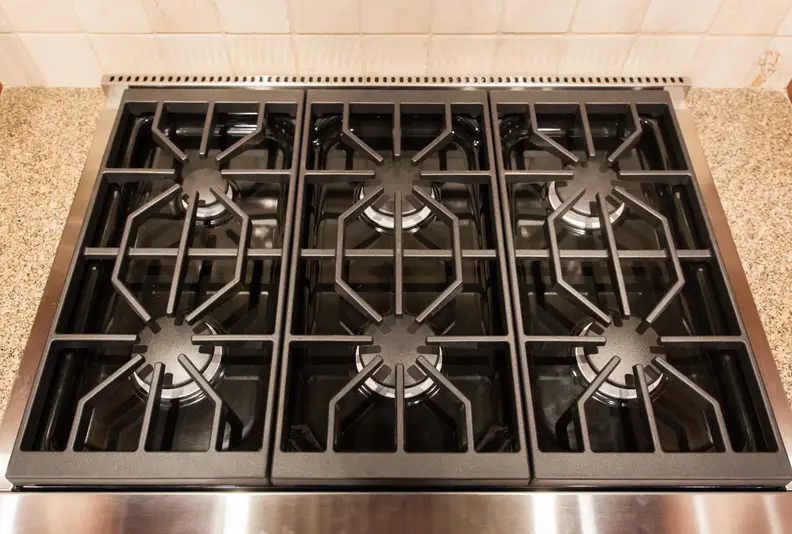 cooktop and grates