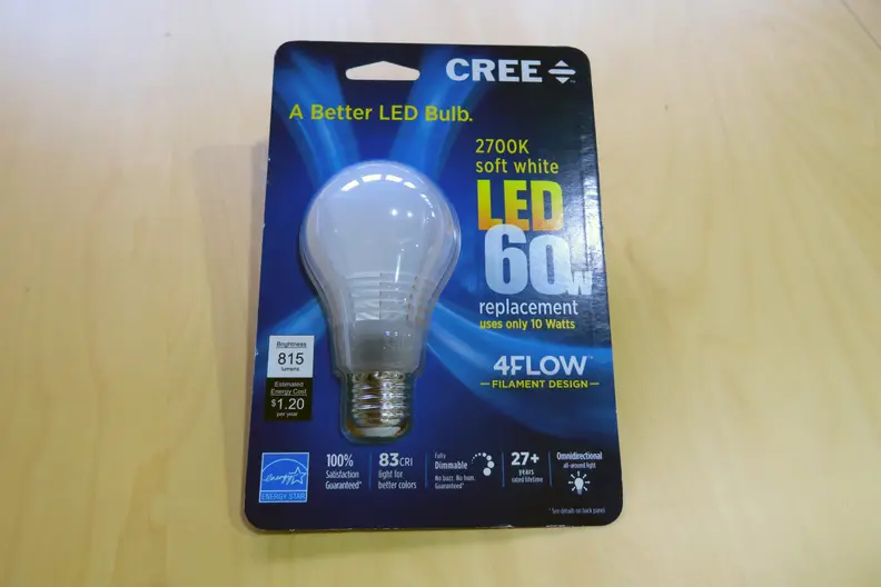 The Cree 60W Replacement LED Bulb