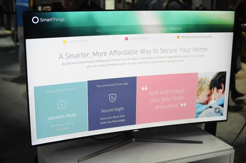 Samsung SmartThings TV Integration