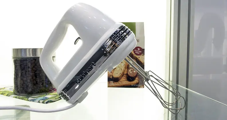 Cuisinart Power Advantage Plus laying on a glass surface